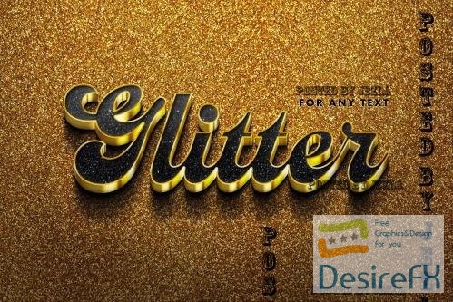 Groovy Glitter Text Effect - 7479577