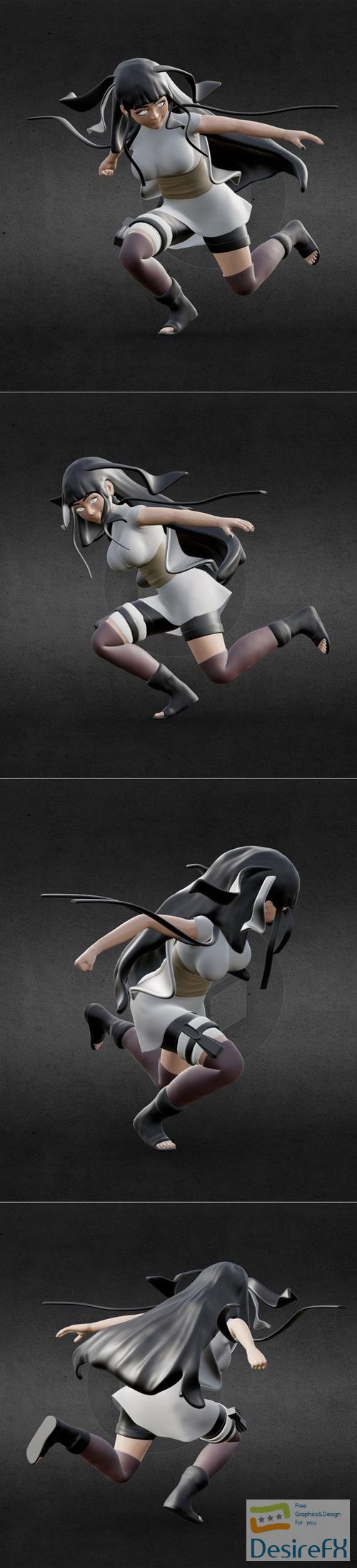 Hinata Hyuga – 3D Print