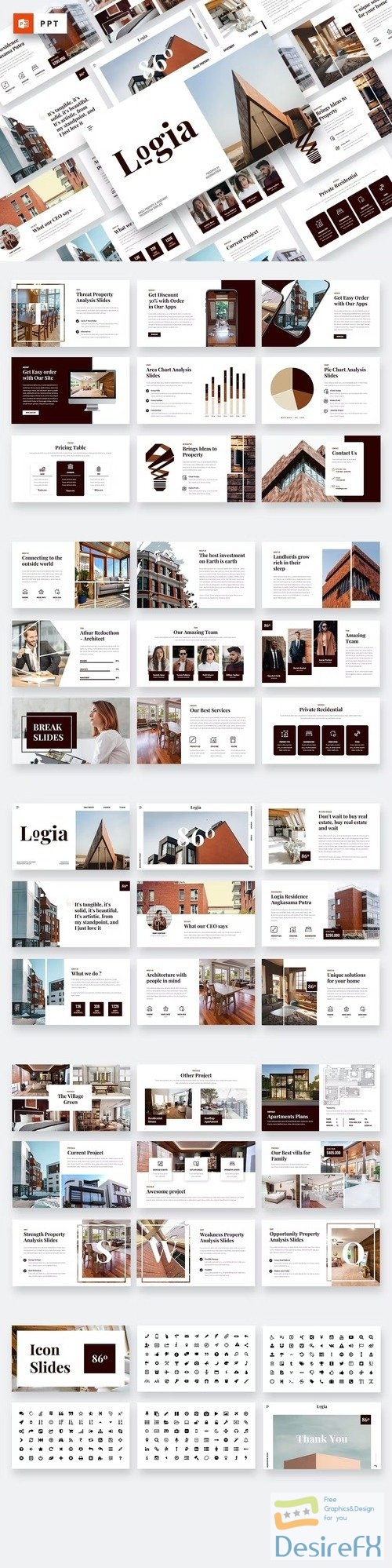 Logia - Single Property Powerpoint Template