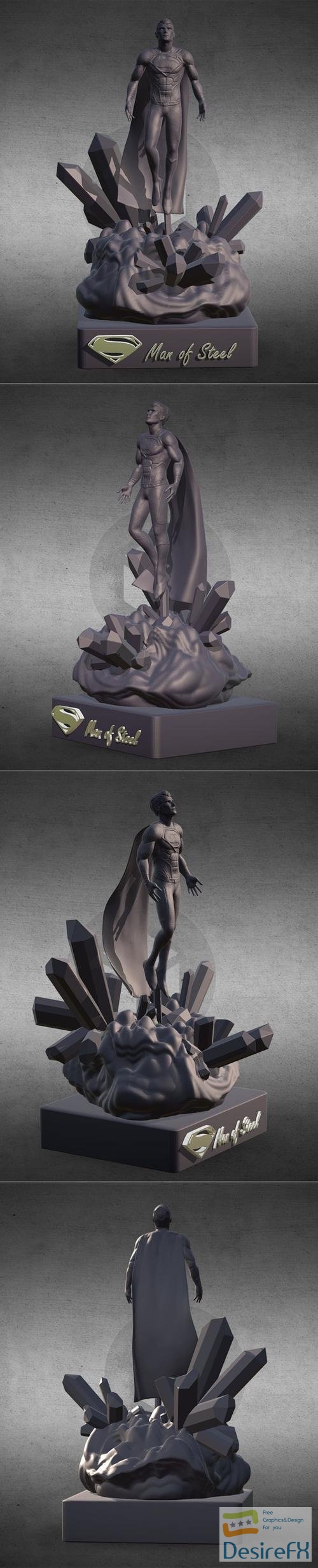 Man of Steel – 3D Print