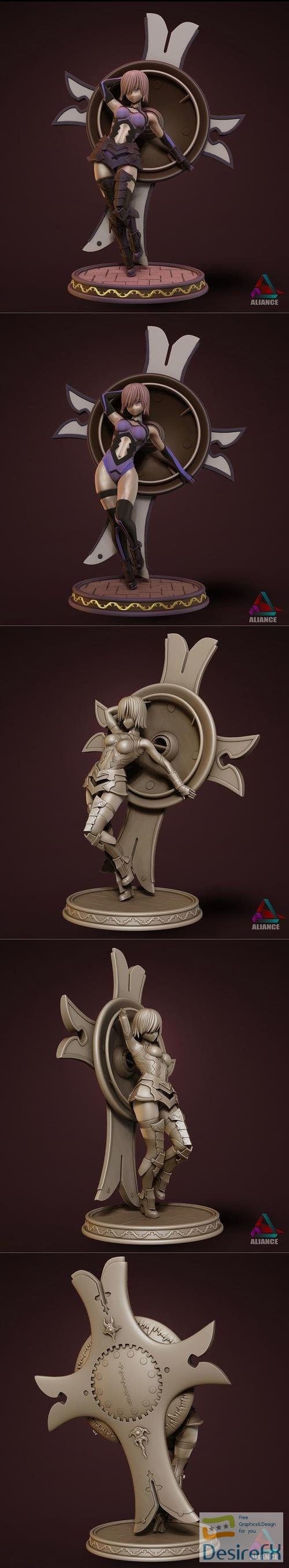 Mashu From Fate Grand Order – 3D Print