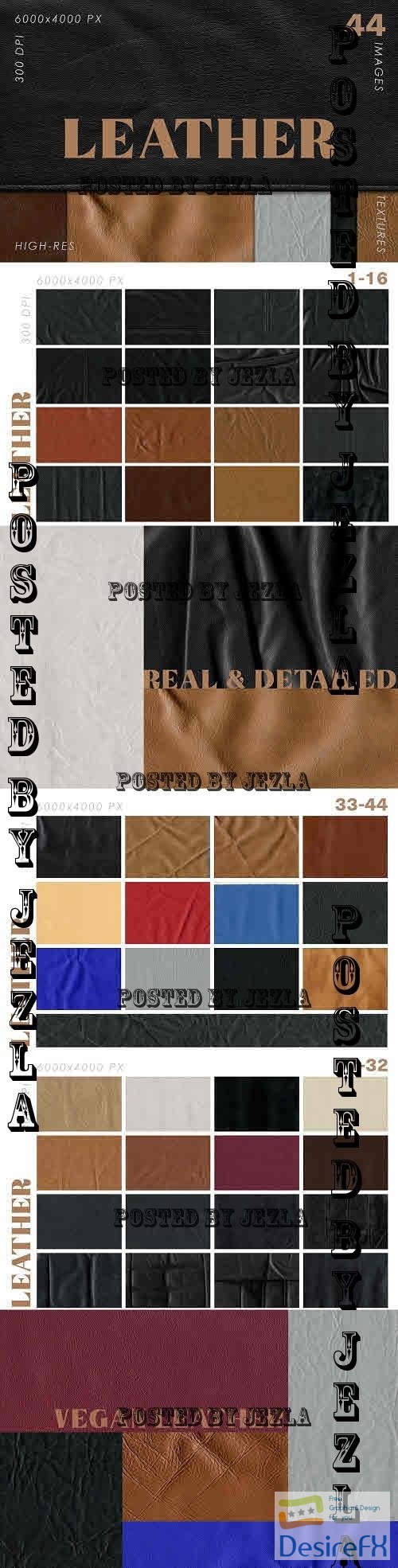 Natural & Vegan Leather Textures - 7427254