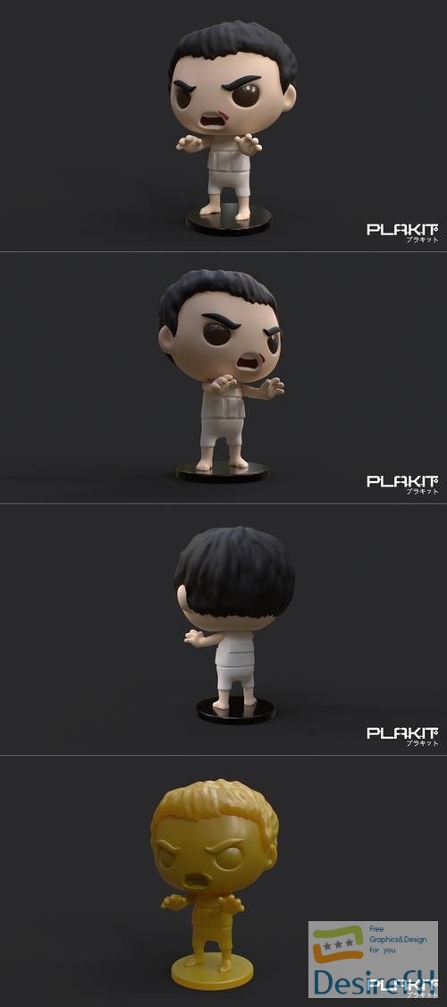 PlaKit Stranger Things Eleven S4 – 3D Print