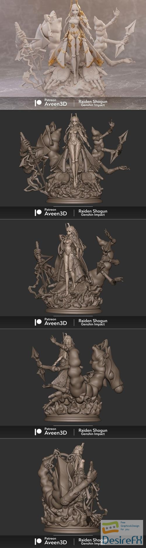 Raiden Shogun – 3D Print