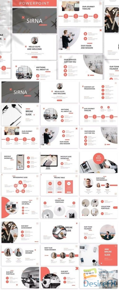 Sirna - Business Powerpoint Template