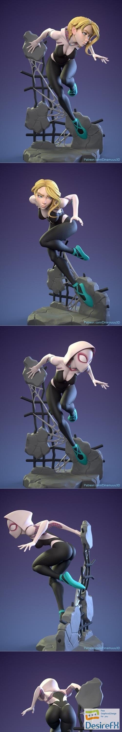 Spider Gwen – 3D Print