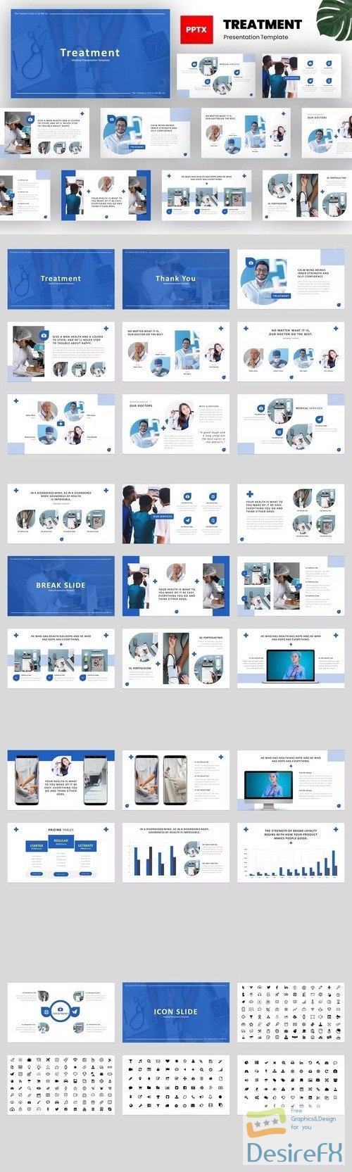 Treatment Medical Powerpoint Template