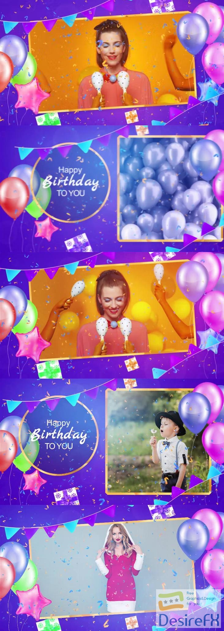 Videohive - Birthday Slideshow - 39026575