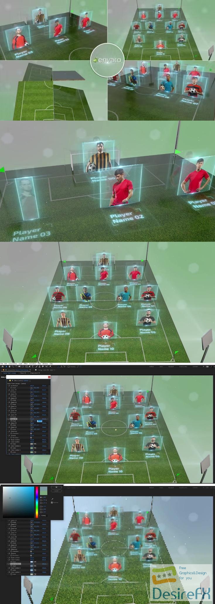 Videohive - Soccer Team Lineup 2 - 30562986