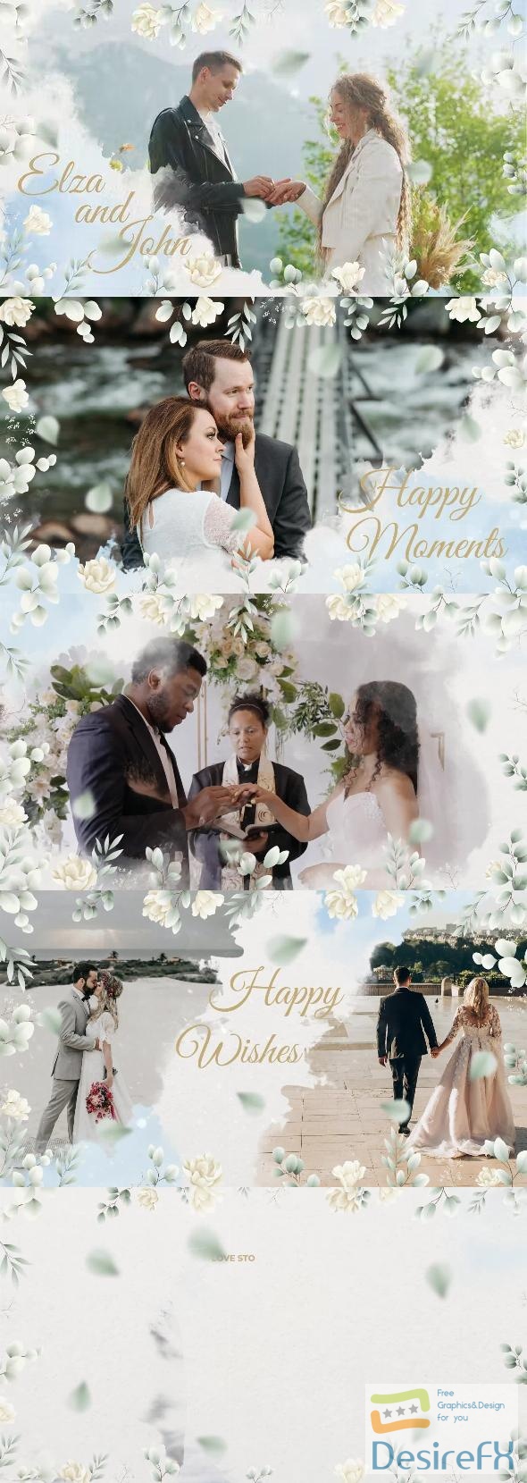 Videohive Wedding Day Slideshow 39296628