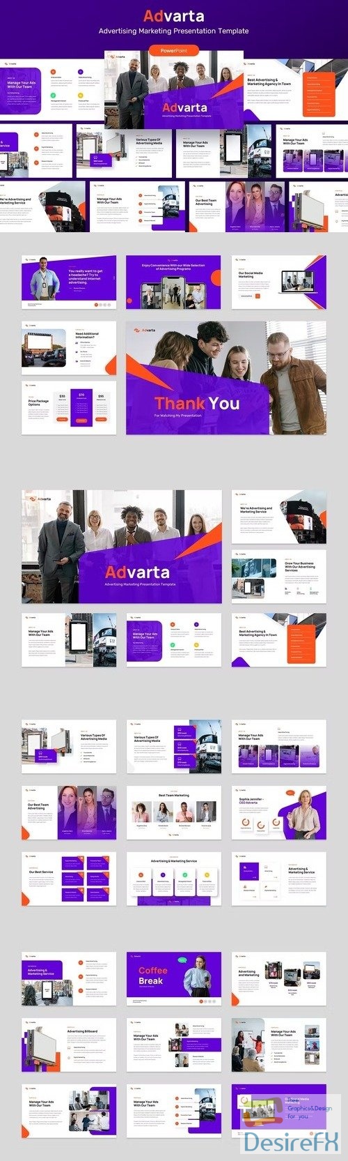 Advarta - Advertising Marketing PowerPoint