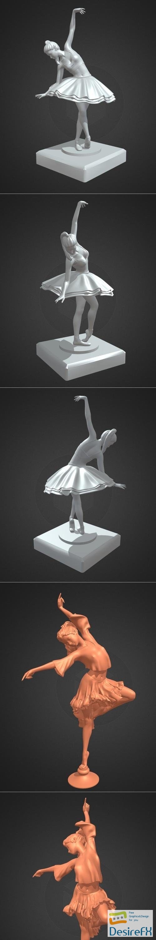 Ballerina 2 and Agnia – 3D Print