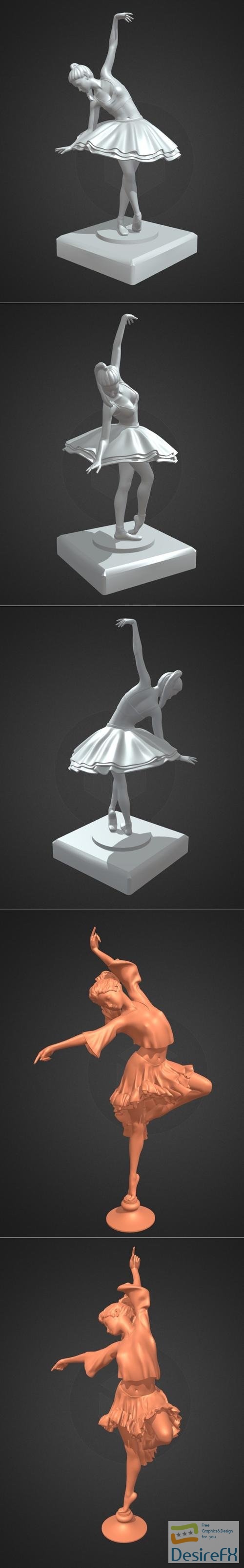 Ballerina 2 and Agnia – 3D Print