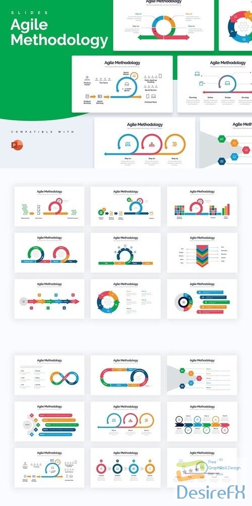 Business Agile PowerPoint Infographics