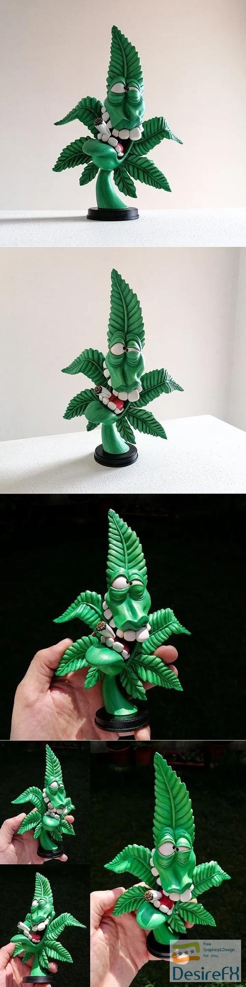 Crazy Weed – 3D Print
