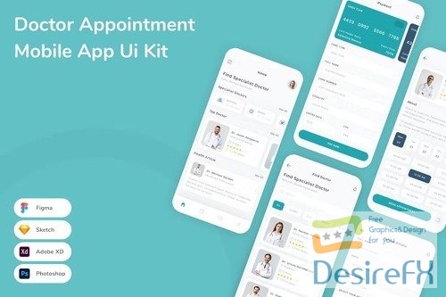 Doctor Appointment Mobile App Ui Kit