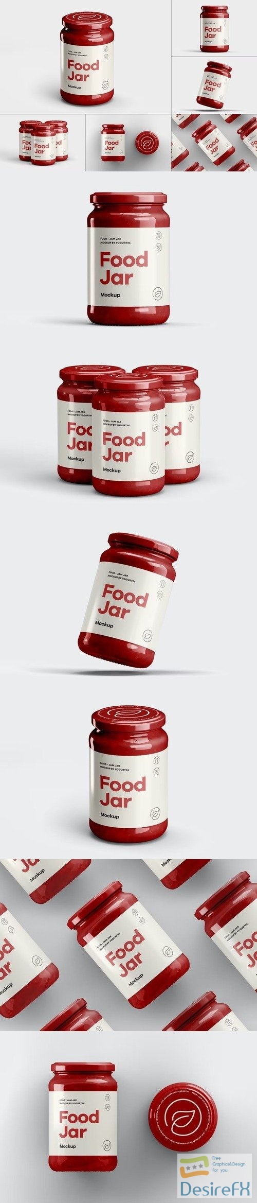 Food Jar Mock-up