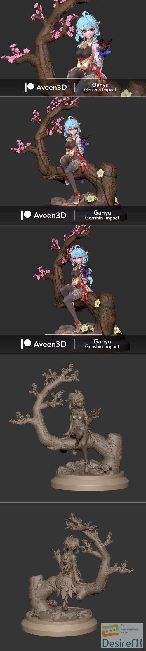 Ganyu v1 – 3D Print