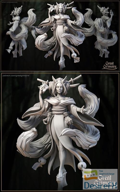 Kitsune, Blade of the Forest – 3D Print