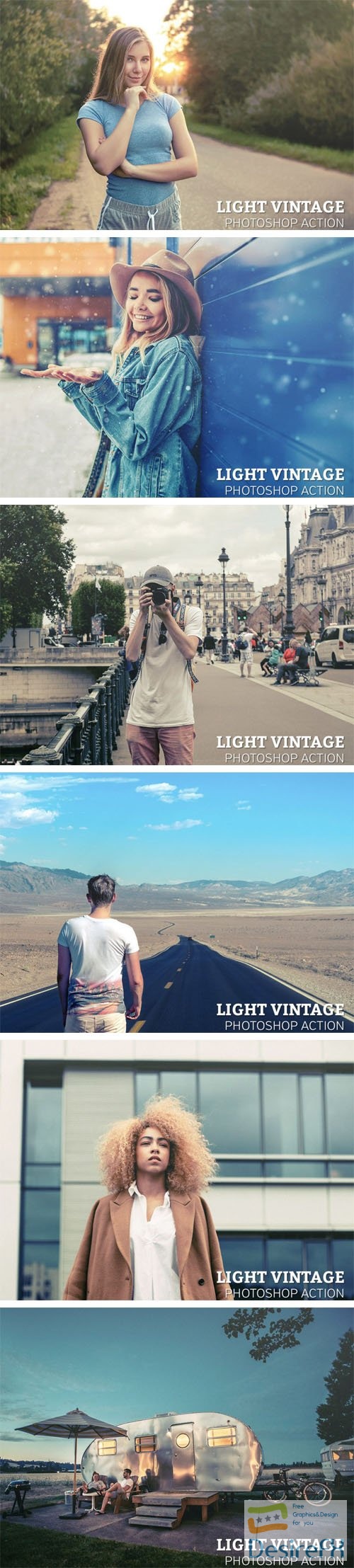 Light & Soft Vintage Photoshop Action