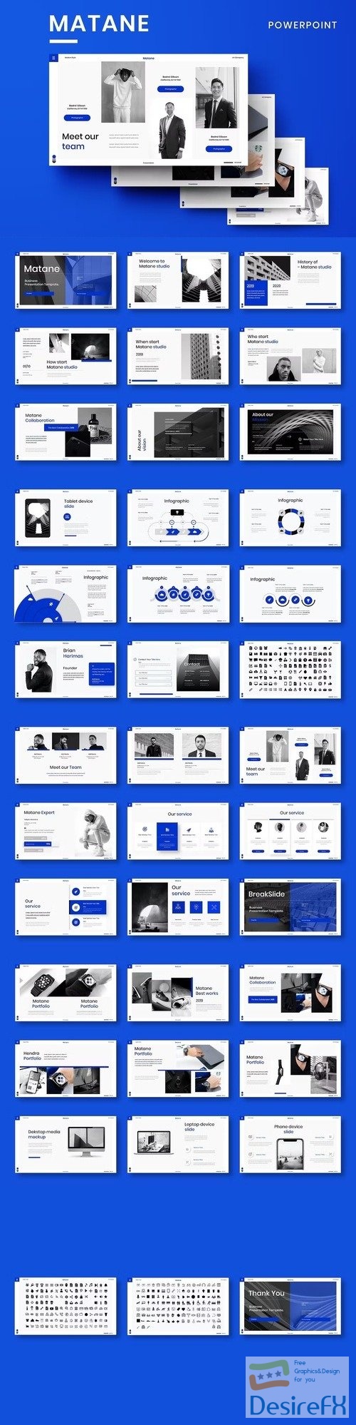 Matane - Business Powerpoint, Keynote and Google Slides Template