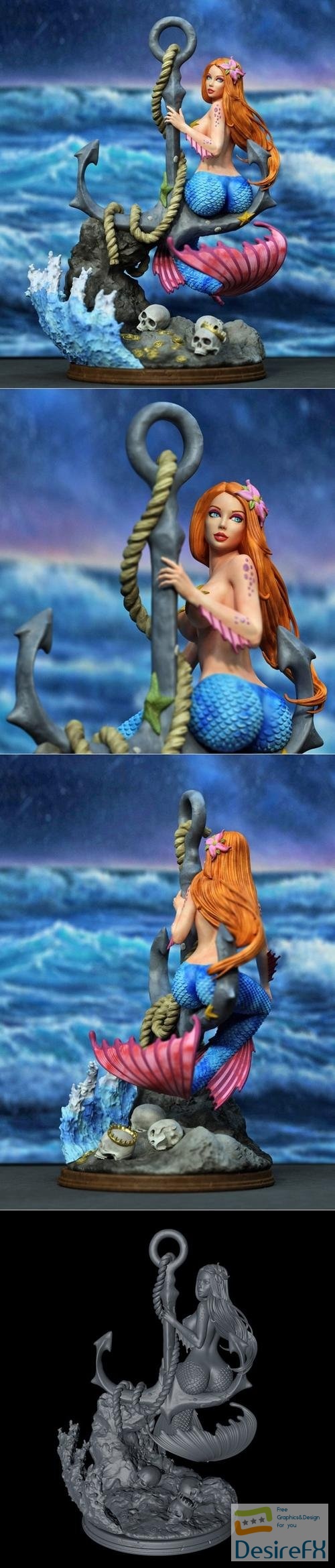 Mermaid – 3D Print
