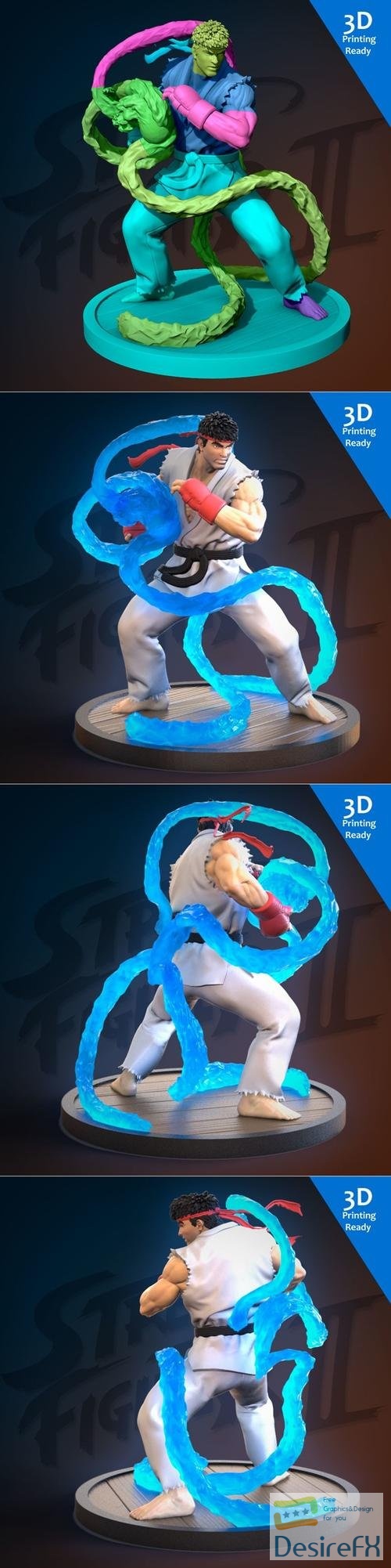 Ryu – 3D Print