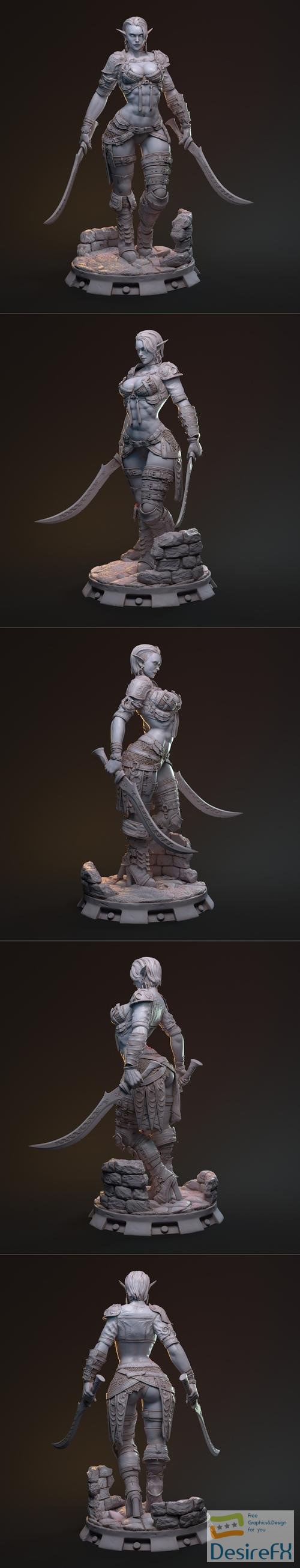 Sisters of the Dawn - Hanza – 3D Print