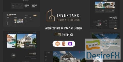 ThemeForest - Inventarc - Architecture & Interior Design HTML Template 38941265