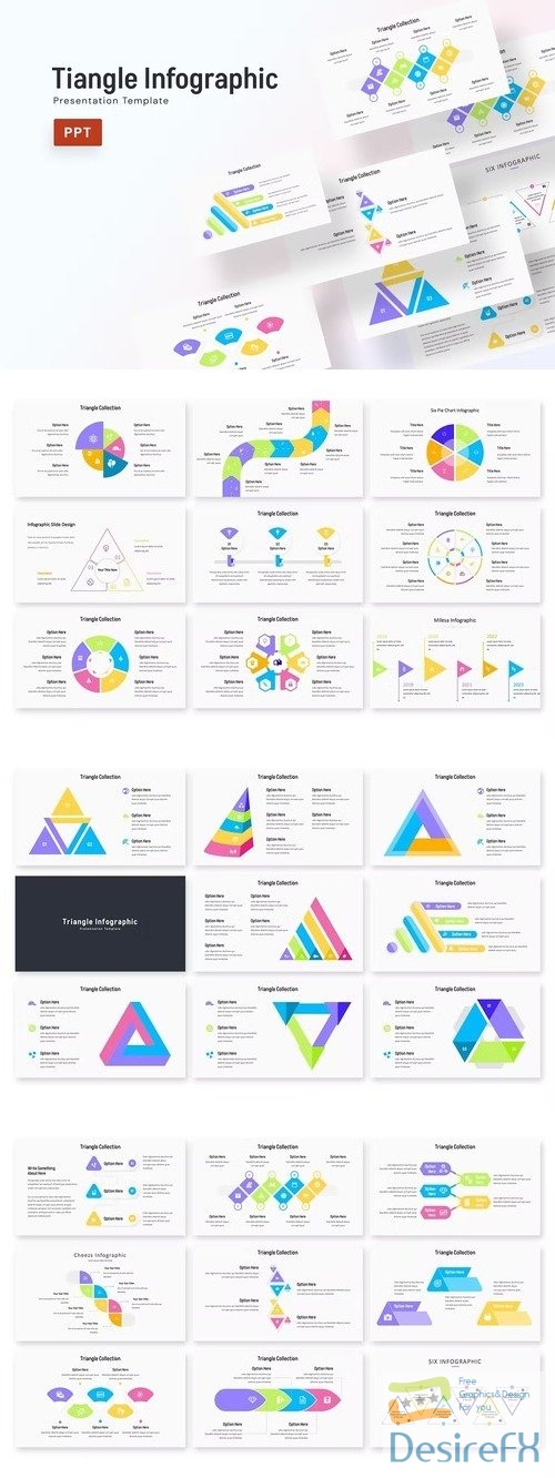 Triangle Infographic - Powerpoint Template