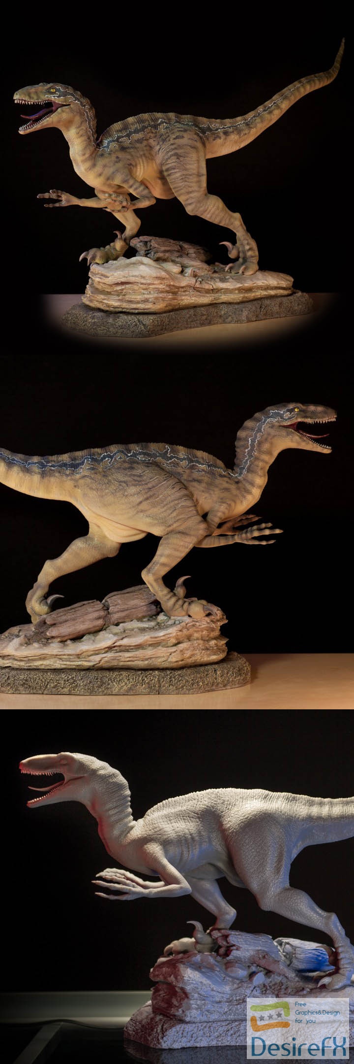 Velociraptor 3D Print