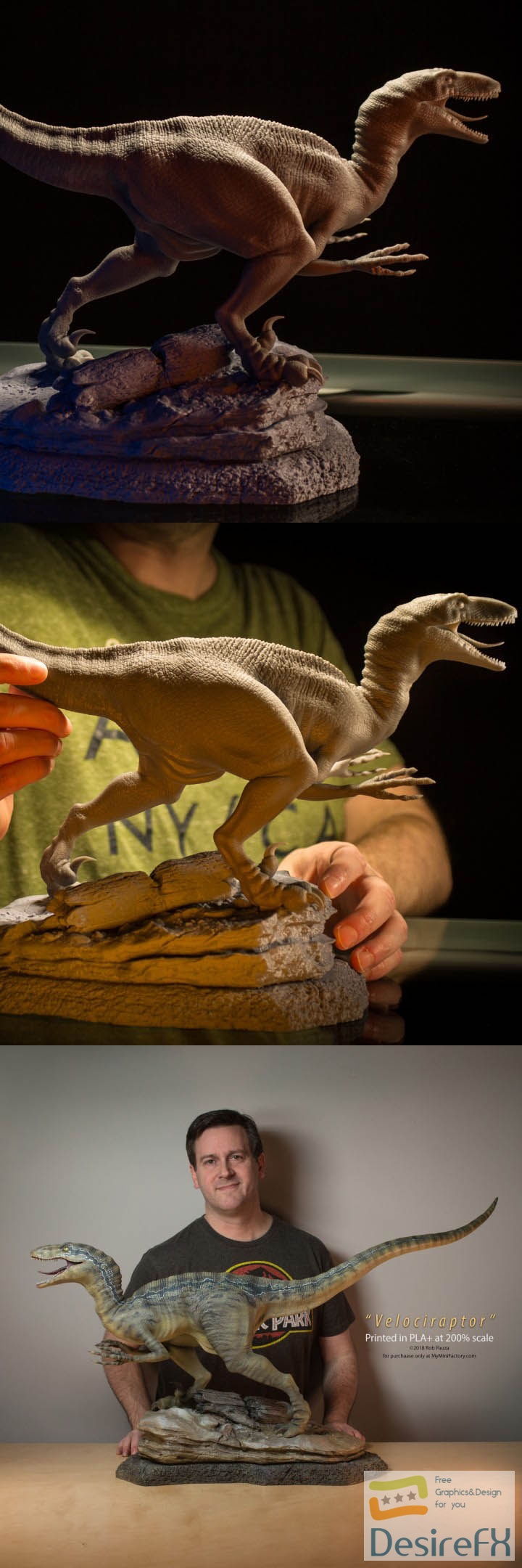 Velociraptor 3D Print