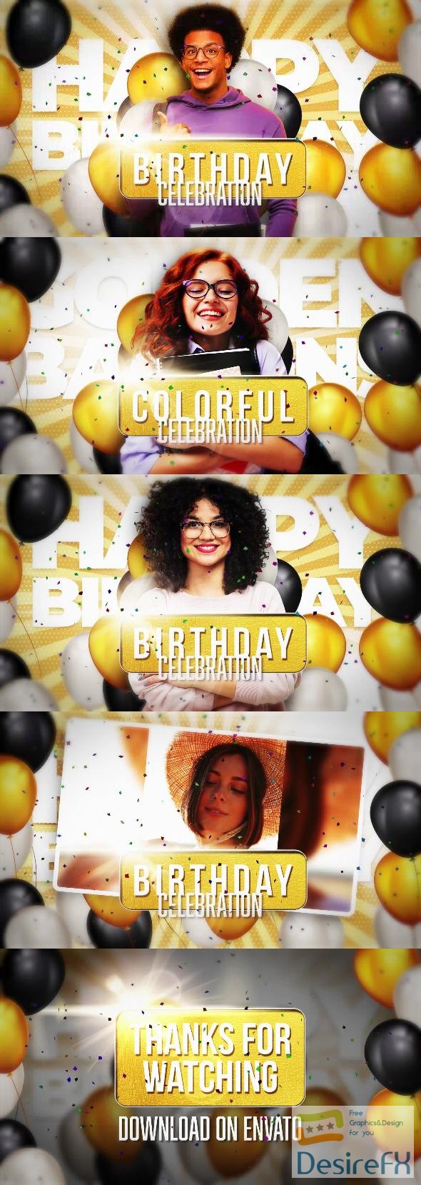 Videohive - Happy Birthday Celebration - 39698230