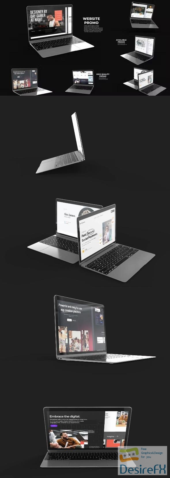 Videohive Laptop Website Promo 36009462