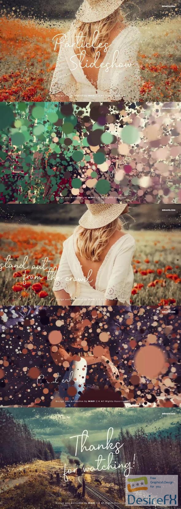 Videohive Particles Slideshow 38595990
