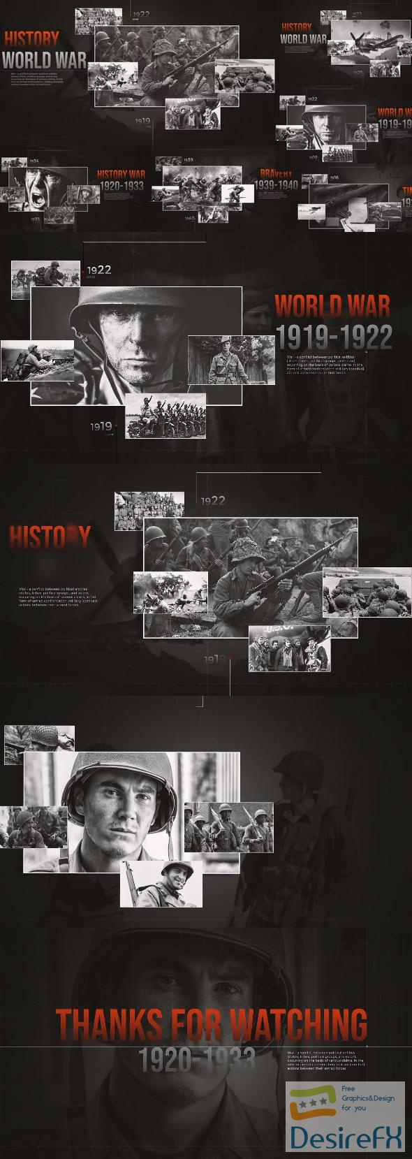 Videohive - War Slideshow - 38155364