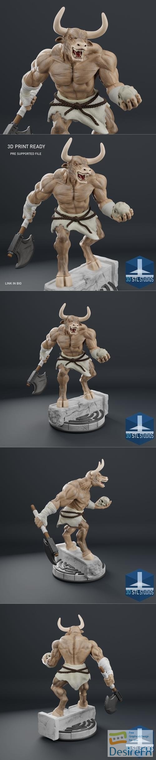 3D Stl studio - Minotaur – 3D Print