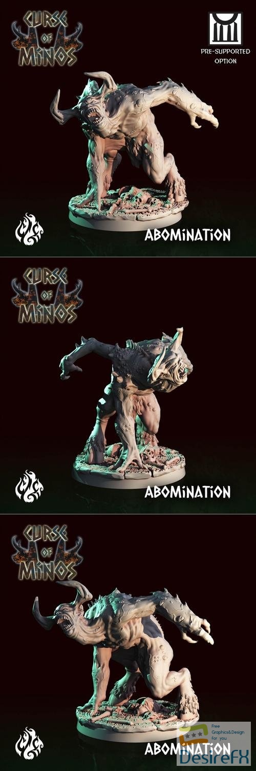 Abomination Minotaur – 3D Print