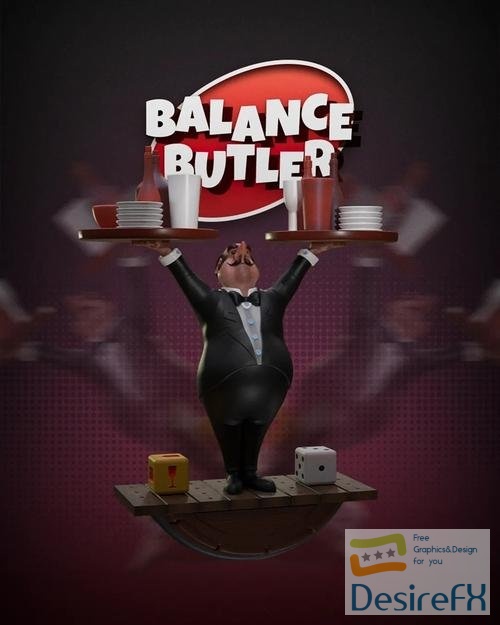 Balance Butler – 3D Print