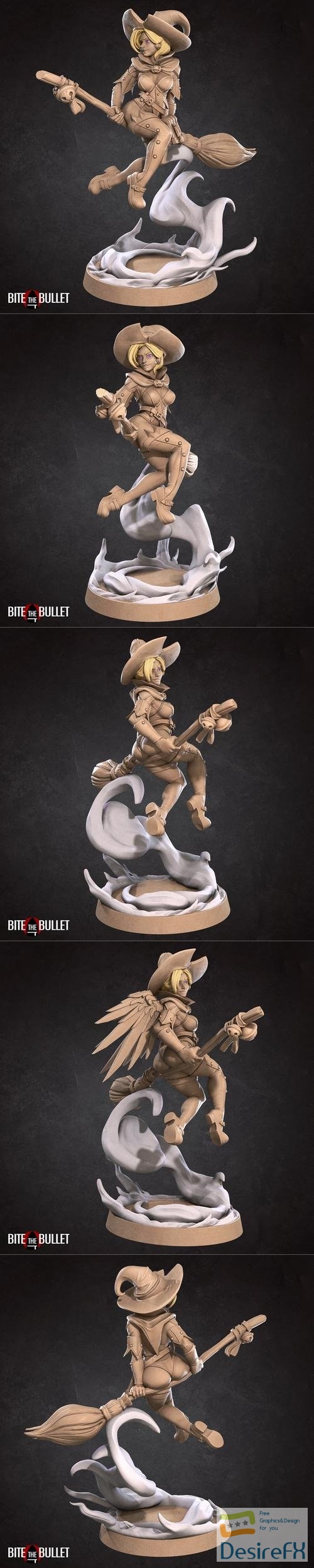Bite the Bullet - Angela the Witch Exotic September 2022 – 3D Print
