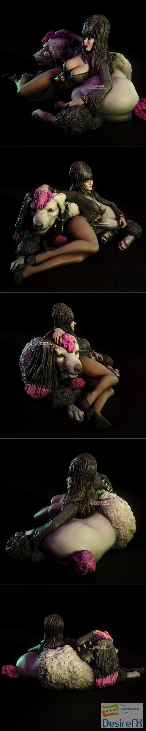 Elvira - Torrida Minis – 3D Print