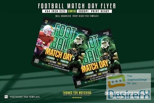 Football Match Day Flyer