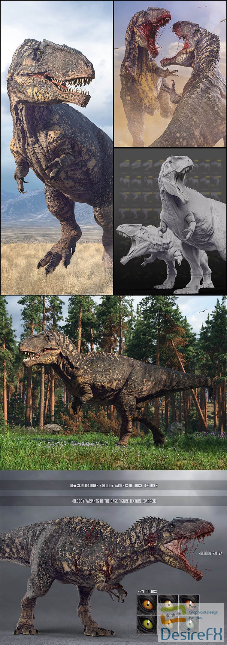 HH Giganotosaurus Bundle