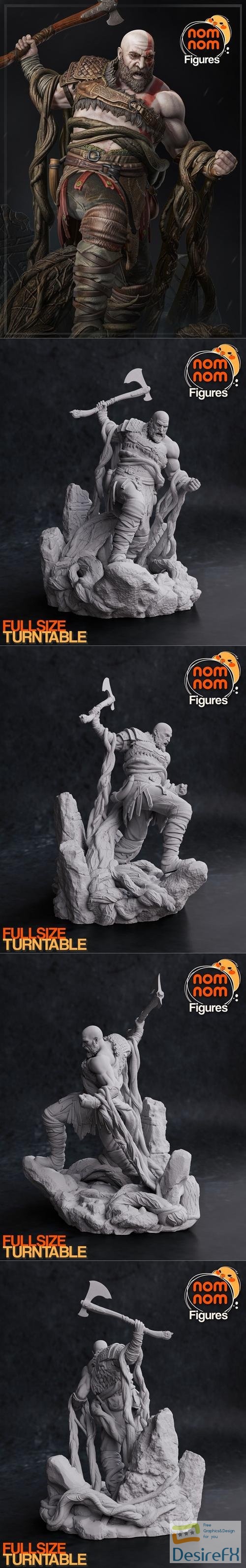 Kratos from God of War – 3D Print