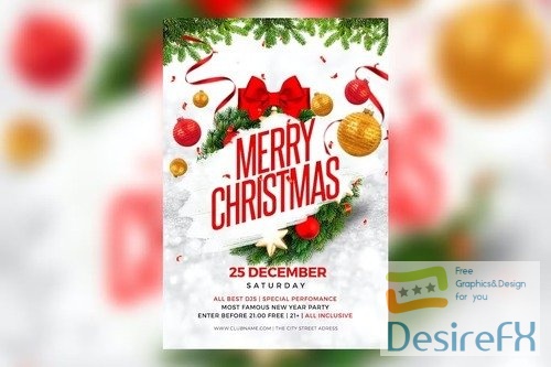 Merry Christmas Flyer