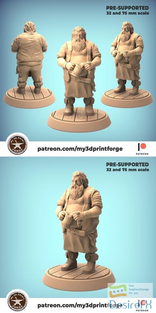 My3DPrintForge - Innkeeper – 3D Print