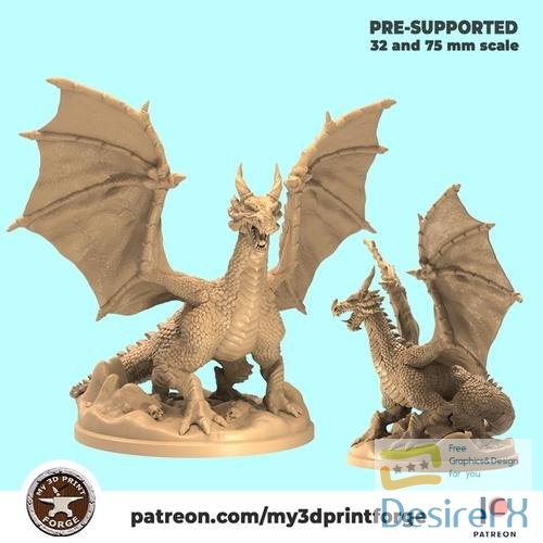 My3DPrintForge - The Ancient Dragon – 3D Print