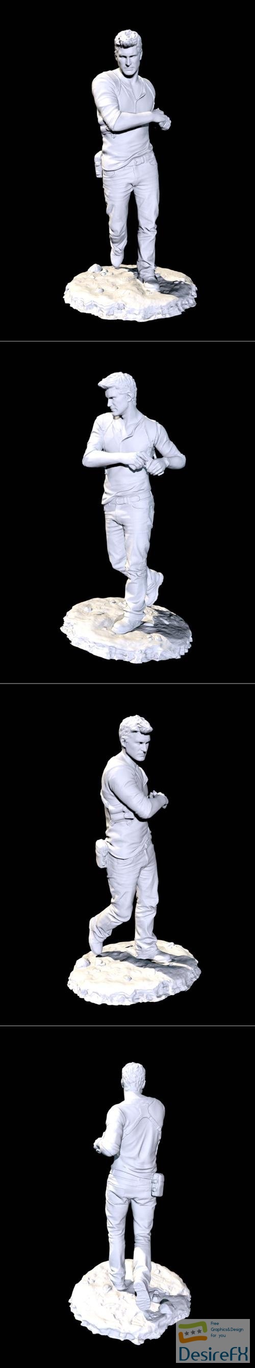 Nathan Drake Uncharted – 3D Print
