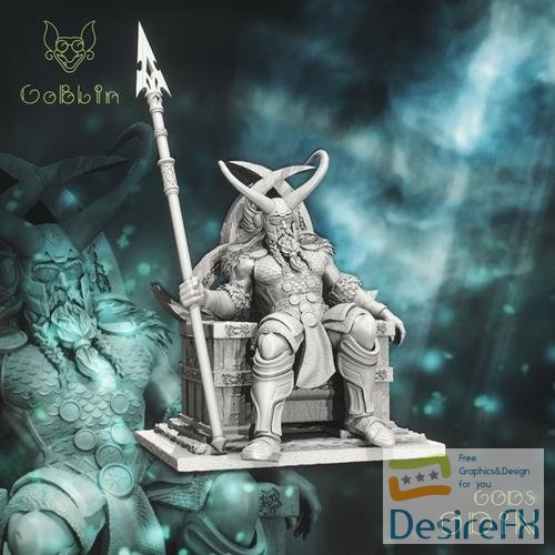 Odin - Gods – 3D Print