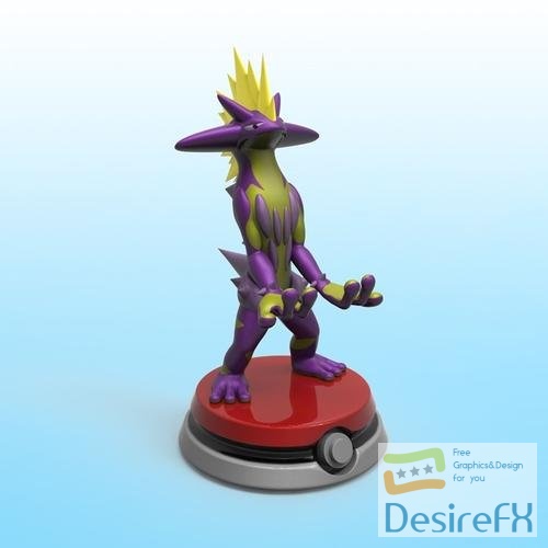 Pokemon Toxtricity Holder – 3D Print